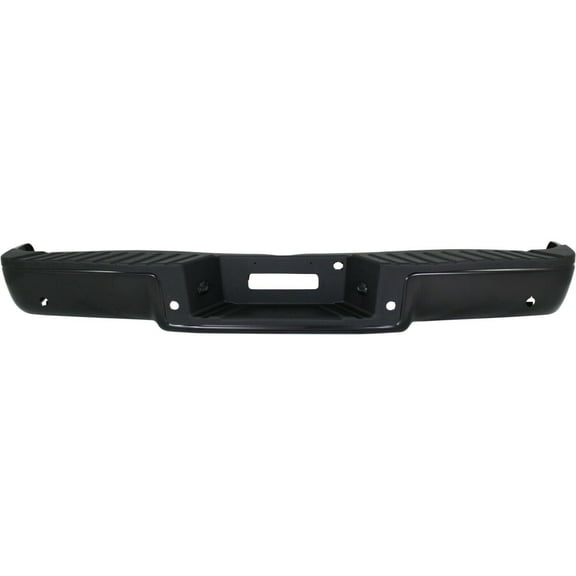 Geelife Step Bumper For F150 Mark LT Assembly Hitch With Sensor Holes Black Rear