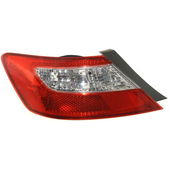 Geelife Tail Light For 2009-2011 Honda Civic Coupe Driver Side