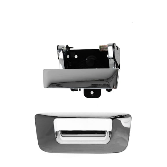 Geelife Tailgate Handle & Bezel Kit Chrome For Sierra Silverado Hybrid