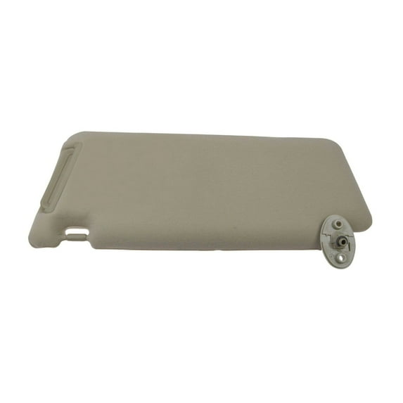 Geelife Tan Cloth Sun Visor with Integrated Mirror & Extension For 05-14 Tacoma pickup