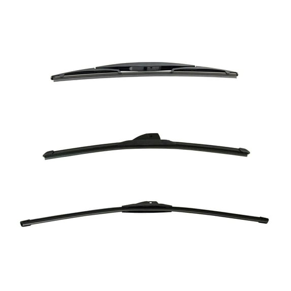 Geelife Tech & Exact For Murano Outback Windshield Wiper Blade Front & Rear 3pc Set