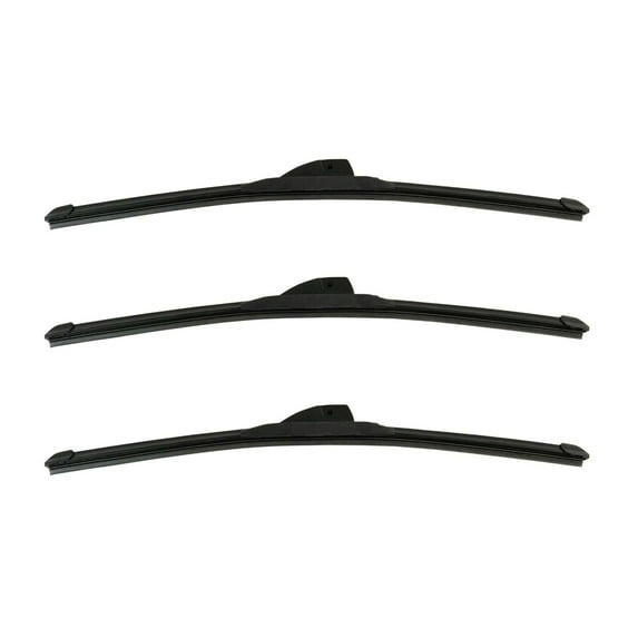 Geelife Tech Windshield Wiper Blade Front & Rear 3pc Set