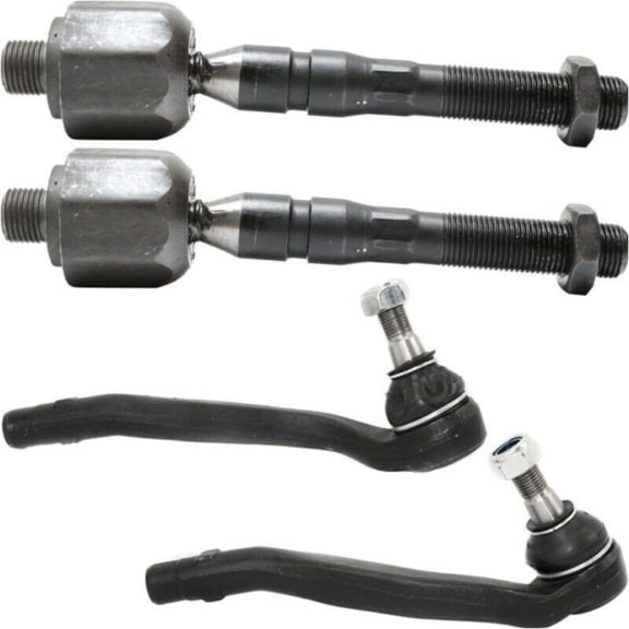 Geelife Tie Rod End For Mercedes-Benz ML320 ML350 ML430 ML500 ML55 AMG Front Set of 4