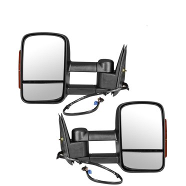 Pair Power Heated Towing Mirrors W/ Signal For Chevy GMC C/K Pickup 1988-2000