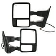 thumbnail image 1 of Geelife Tow Mirror Set For 2009 2010 Ford Super Duty Left & Right Side Power Heated, 1 of 6