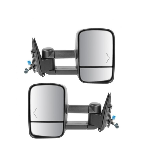 Geelife Towing Mirrors Power Heated Signal Set For Cadillac Chevrolet GMC