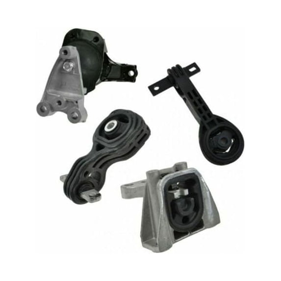 Geelife Transmission & Engine Mount Kit Set of 4 For Honda 2006-2011 Civic 1.8L AT