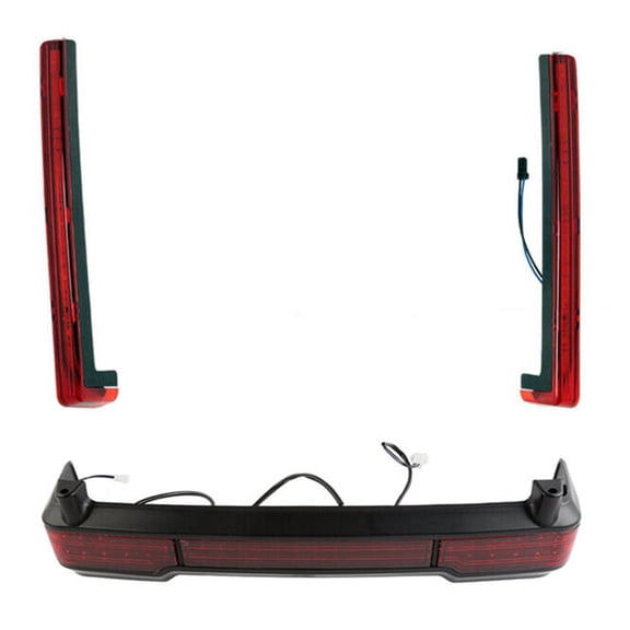 Geelife Trunk LED Brake Turn Light Side Marker Fit For Harley-Davidson Harley