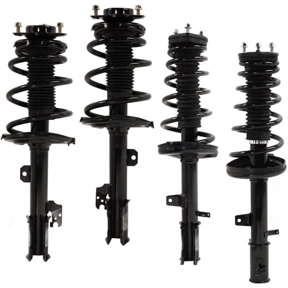Geelife Twin-tube Loaded Strut For 09-12 Venza AWD 4Pc Front Rear Left Right