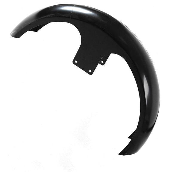 Geelife Unpainted Black 26" Wheel Front Fender For Harley-Davidson Streert