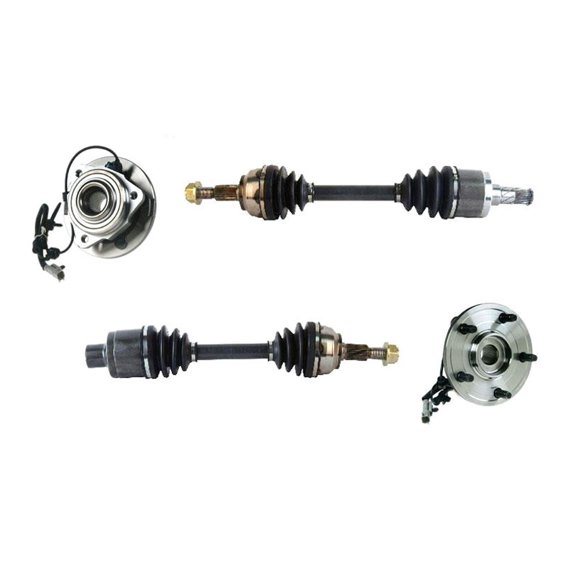 Geelife W/O LIMITED SLIP Differential Commander 06-10 CV Shaft Axles & Wheel Hub Bearing