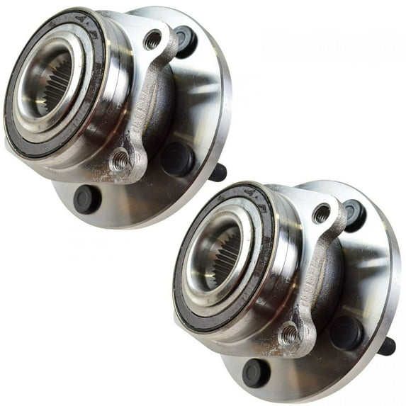 Geelife Wheel Hub & Bearing Front Left & Right Pair for Chrysler 200 Sebring Avenger