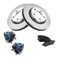 thumbnail image 1 of Geelife Wheel Hub Ceramic Brake Pad Rotor Front Kit w/Chemicals, 1 of 9