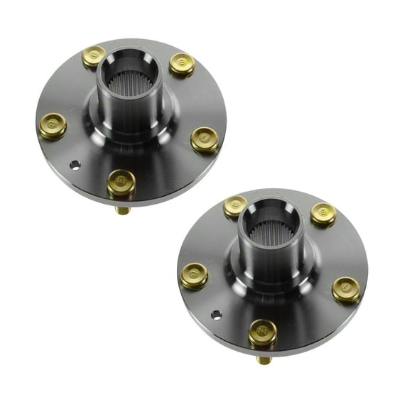 Geelife Wheel Hubs Front Left & Right Set For 2007-2012 Mazda CX-7 Sport Utility CX7