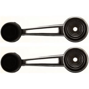 Geelife Window Cranks Set of 2 Front or Rear Driver Passenger Side Chrome for Truck Pair