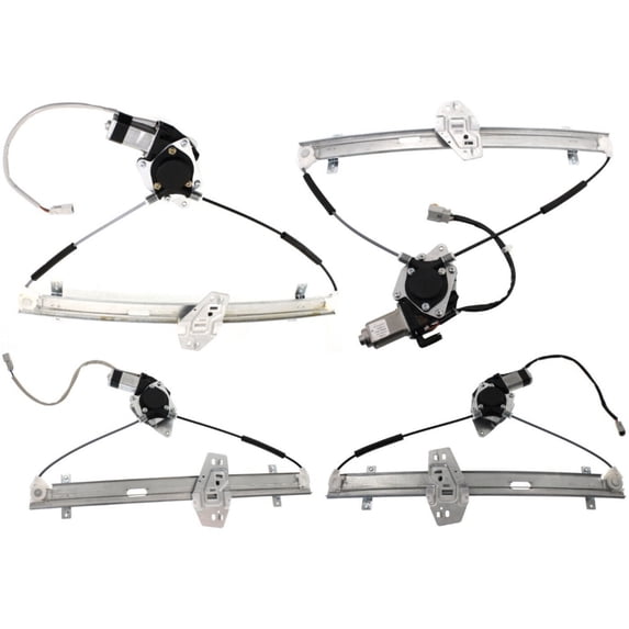 Geelife Window Regulator For 03-08 Pilot Set of 4 Front and Rear Left and Right