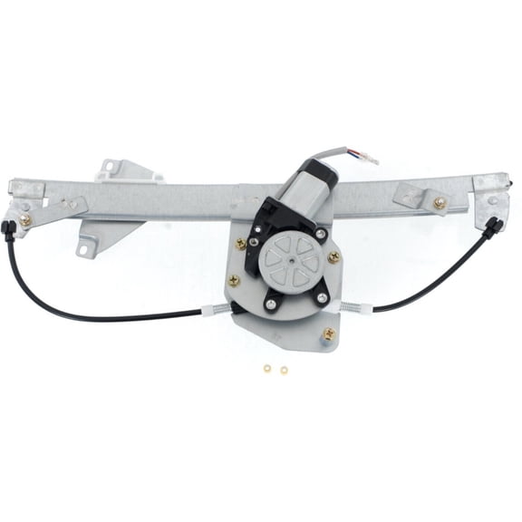 Geelife Window Regulator Glass Rear Driver Left Side Left Hand For 03-07 Saab 9-3 9-3