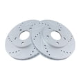 thumbnail image 1 of Geelife For 2006-2011 Chevrolet HHR Disc Brake Rotor Drilled & Slotted Front G-Coated, 1 of 9
