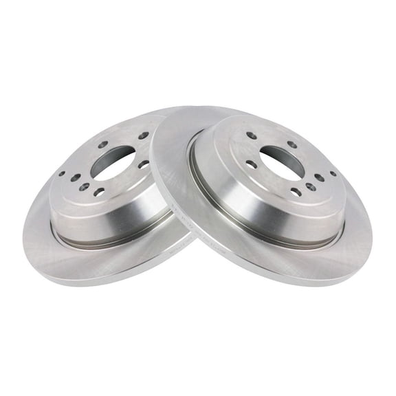 Geelife Rear Brake Rotor Kit of 2 for Mercedes Benz ML Class R 320 350