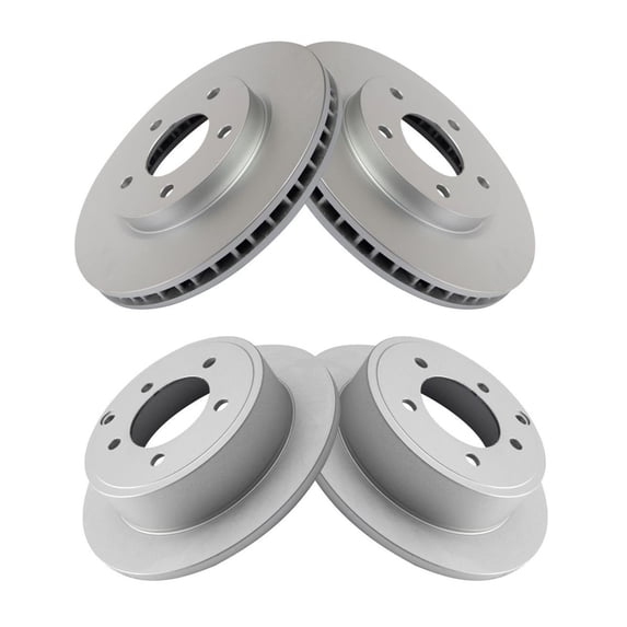 Geelife For 10-12 Dodge Caliber Hatchback 08-16 Mitsubishi Lancer Sedan Brake Rotor Set