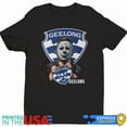 Geelong Cats Football Club Afl Halloween Michael Myers Shirt