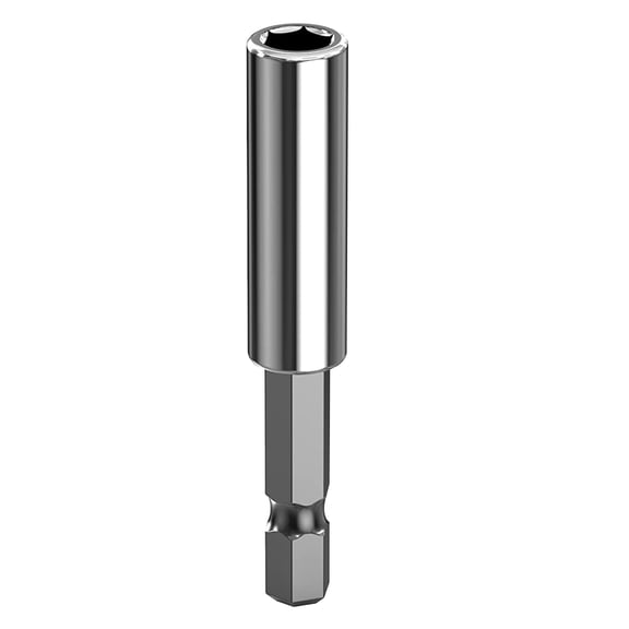 Geemin 1/10x/Set Magnetic Bit Holder 1/4" Hex Impact Driver Bit Holder for Power Drills