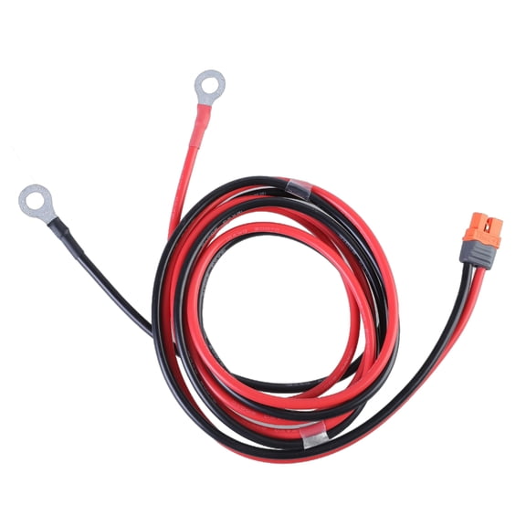 Geemin 1.5m XT60I To O Rings Terminals Cable PVC Cable 12AWG for Stable Power Connection