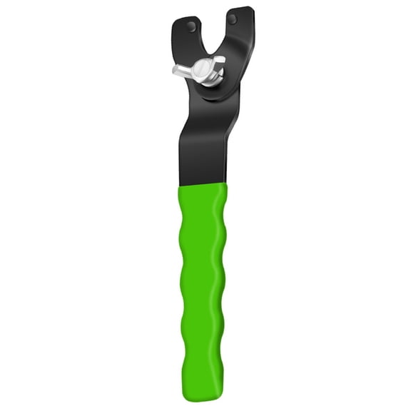 Geemin 10-46mm Angle Grinder Adjustable Angle Grinder Key Pin Spanner Detachable Nonslip Soft PP Handle Pin Wrench Hand Tool