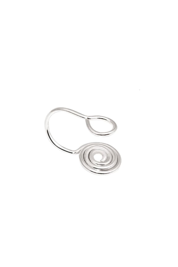 10 Pairs Clip-on Earring Converter Invisible Pierced Ear Clip Converter for DIY Earring and Turn Pierced into Clip on