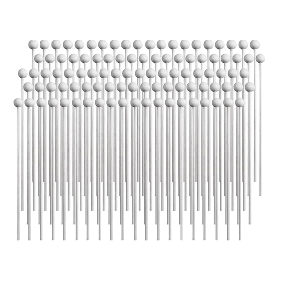 Geemin 100 Count Wood Stir Stick for Coffee and Drink 6.1Inch Stirring Rod for Coffee