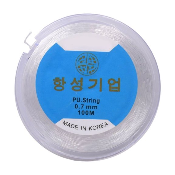 Geemin 100M Clear Elastic String for Jewelry Making Craft Beading Bracelet Supplies