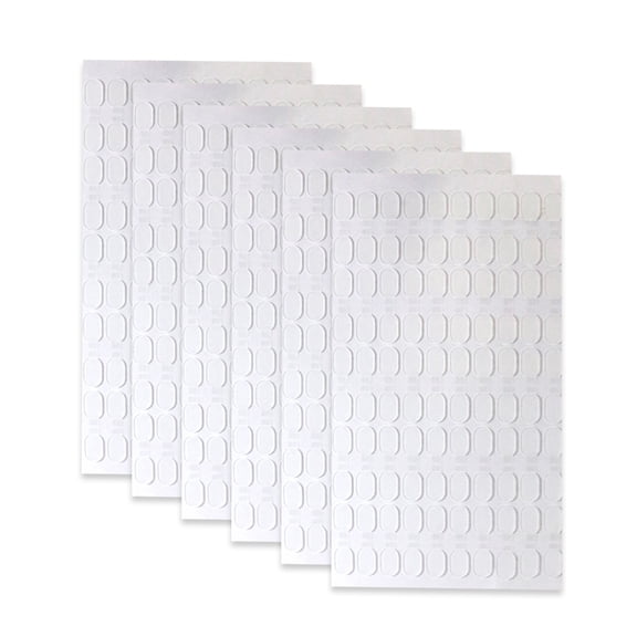 Geemin 100Pcs Clear Sticky Putty Tape Stickers for Craft Projects Home Decoration
