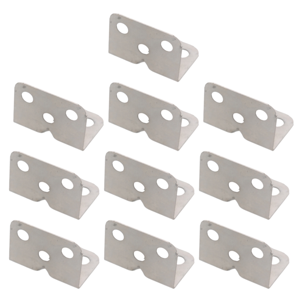 Geemin 10Pcs L-Shaped Corner Code Joint Fastener Right Angles Brackets ...