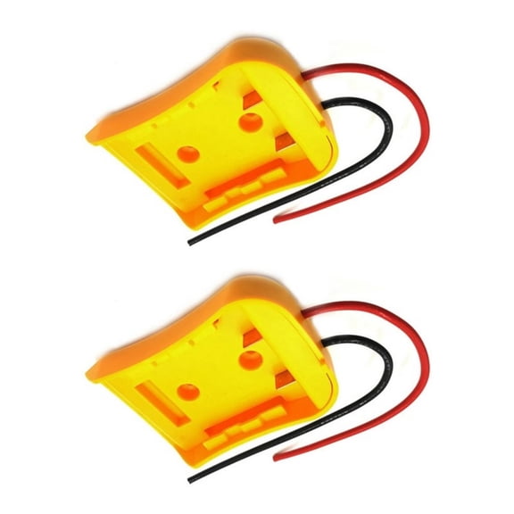 Geemin 18V Battery Adaptors Secure Connection Fuses Protections Power Supply Housing