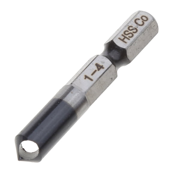 Geemin 1PC M35 Cobalt Countersink Deburring Chamfer Drill Bit 1-4/2-5/5-10/10-15mm HRC89 TiAlN Countersink Drill Bit Hex Shank