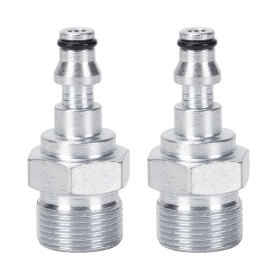 Geemin 2PCS ProfessionalGarden Irrigation Couplers Joints for High Pressure Washers Quick Connection Disconnect Metal Fittings