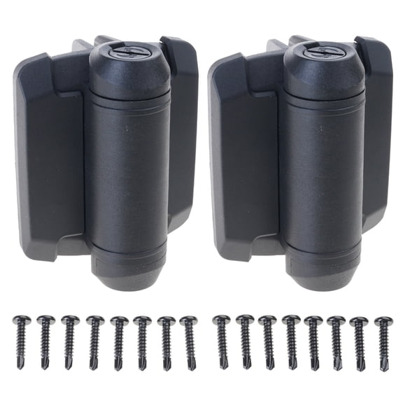 Geemin 2Pcs Adjustable Tension Narrow Spring Hinges Hardware Easy to Installation