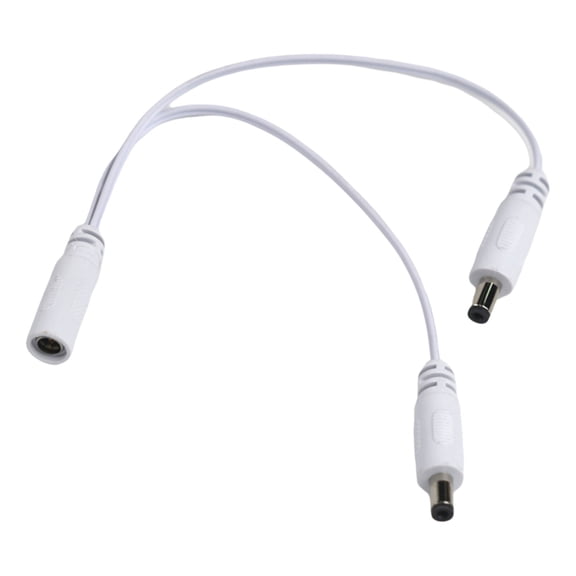 Geemin 5.5x2.1mm Power Extension Cable for Surveillances Security Camera LED Strips