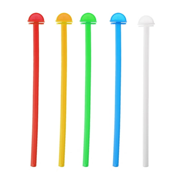 Geemin 5-Pack Plastics Perch Bird Standing Rod Durable Birdcage Stand for Small Birds