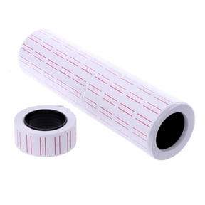 Geemin 5000x Price Gun Stickers Labels Paper for Mx-5500 Price Gun Labeller Super Sticky Price Tag Labels Price Sticker