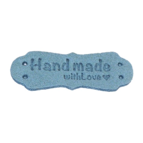 Geemin 50pcs Handmade with Love Label DIY Hats Clothes Sewing Tag Accessories