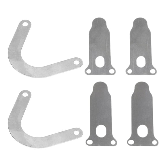 Geemin 6pcs Compressor Valves Plate Set Wearproof Plate for Efficient Air Compression