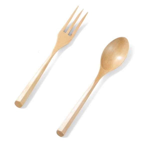 Geemin Beechwood Kitchen Utensils Set Heat Resistant Fork Spoon For Family Gatherings