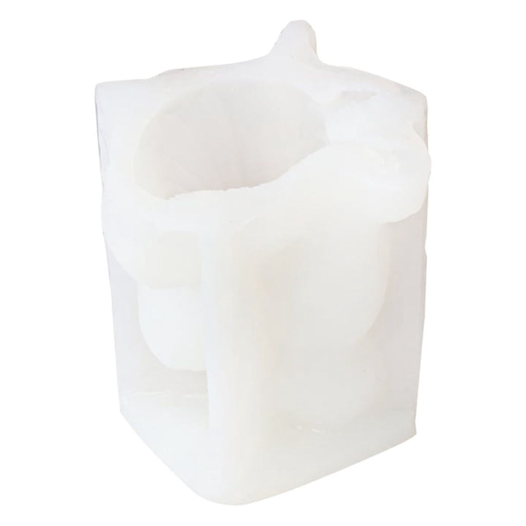 Geemin Buddha Statue Candle Molds 3D Buddha Candle Resin Silicone Moulds for DIY Gypsum Crafts Making Desktop Home Decorations