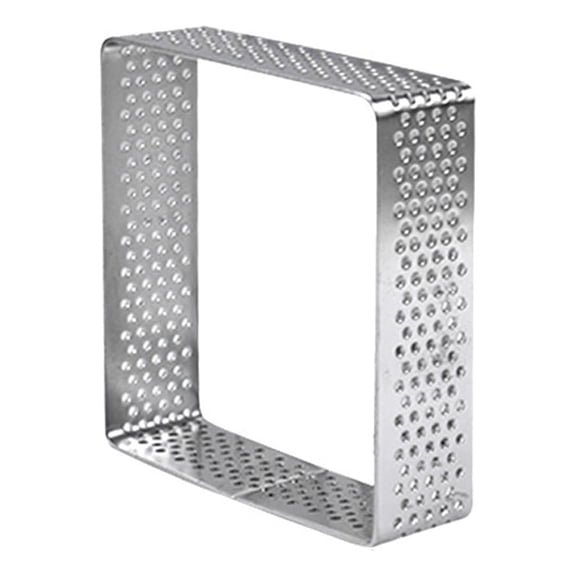 Geemin Cake Moulds Mousse Circles Square Shape DIY Rings Non Stick Bakeware Tart Rings