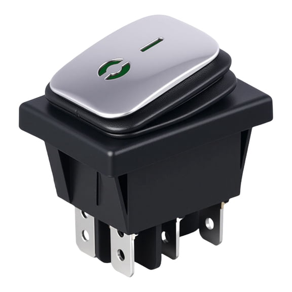 Geemin Car Rocker Toggle Switches 16A/220V LED Lighted Rocker Switches 6 Pin