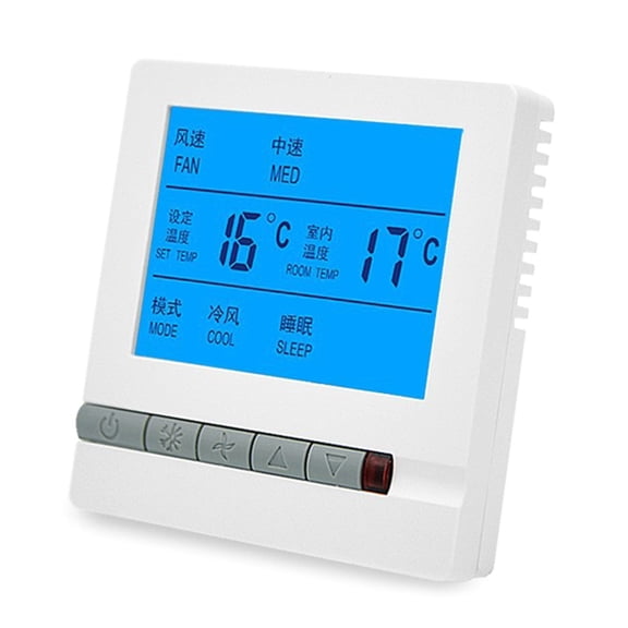 Geemin Central Air Conditioning Temperature Controller Digital Thermostat Intelligent Control Panel Floor Heating Thermostat