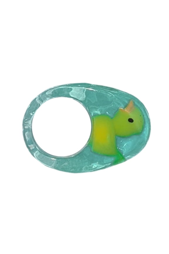 Charming Yellow Duck Rings Cute Duck Rings Jewelry Finger Band Suitable for Various Finger Sizes and Styles
