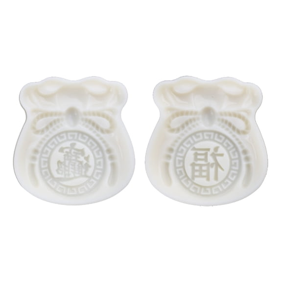 Geemin Chinese Style Various Shape Mooncake Mold 50g DIY Hand Pressure Fondant Moon Cake Mould Press Cookie Cutters Baking Tool