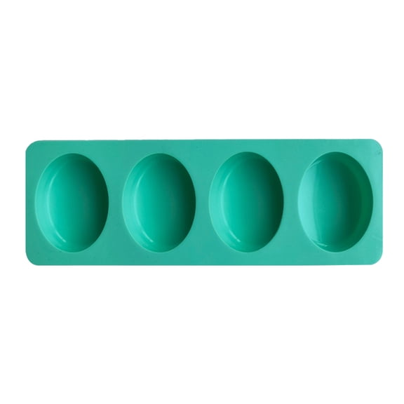 Geemin Circle Soap Casting Resin Molds Bath-Bombs Steamer Silicone Moulds for DIY Craft
